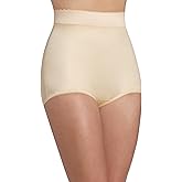 Rago Women's Plus-Size Hi Waist Panty Brief