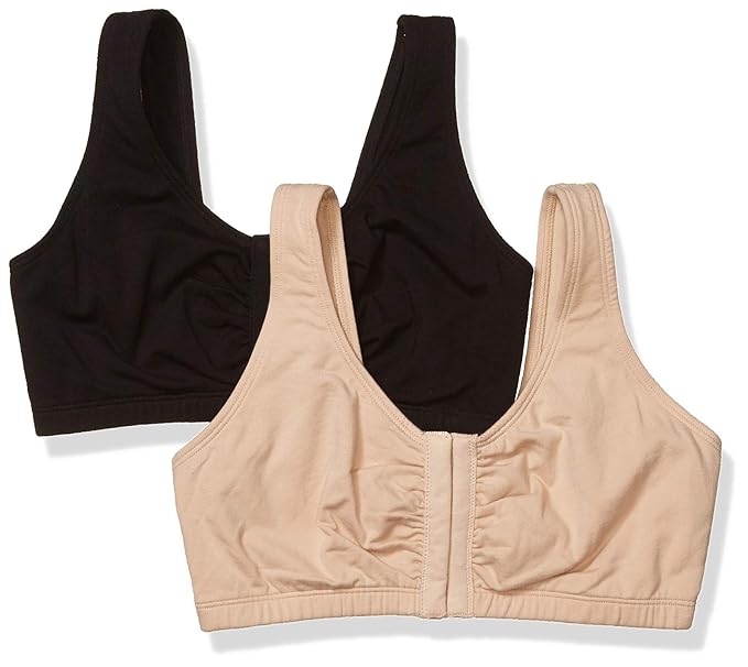 Women's Clothing Fruit of the Loom Women's Plus Size Front Close