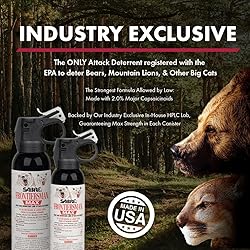 SABRE Frontiersman MAX Bear Spray – 40 ft