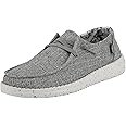 Hey Dude Women's Wendy Linen | Women’s Shoes | Women’s Lace Up Loafers | Comfortable & Light-Weight