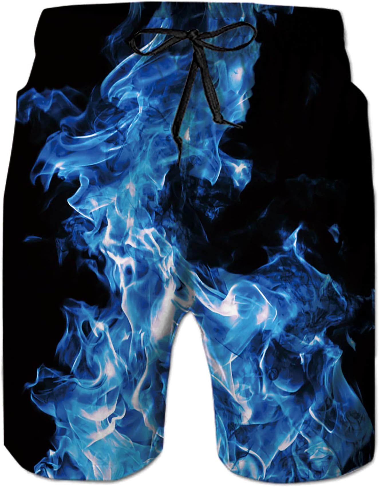 Mens Medium Length 3D Print Graphic Summer Beach Shorts Surfing Trunks S-XXXL