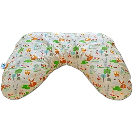 CorpoMED Zwillings-Stillkissen inkl. Bezug (Märchenwald)