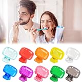 JBLJDWD 10 Pcs Electric Toothbrush Covers, Portable Dustproof Cap view 3