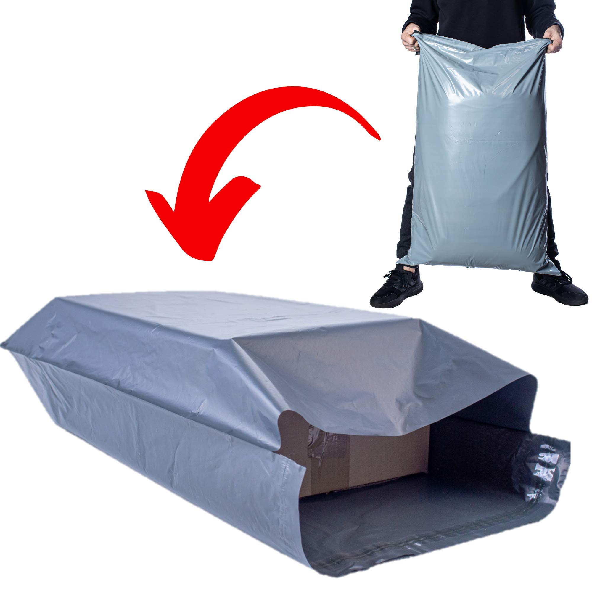 Photo 1 of Large Shipping Bags | 24 x 36| Jumbo Poly Mailers for clothes | Strong Thick Mailing Bags with Self Adhesive | Self Sealing Shipping Envelopes