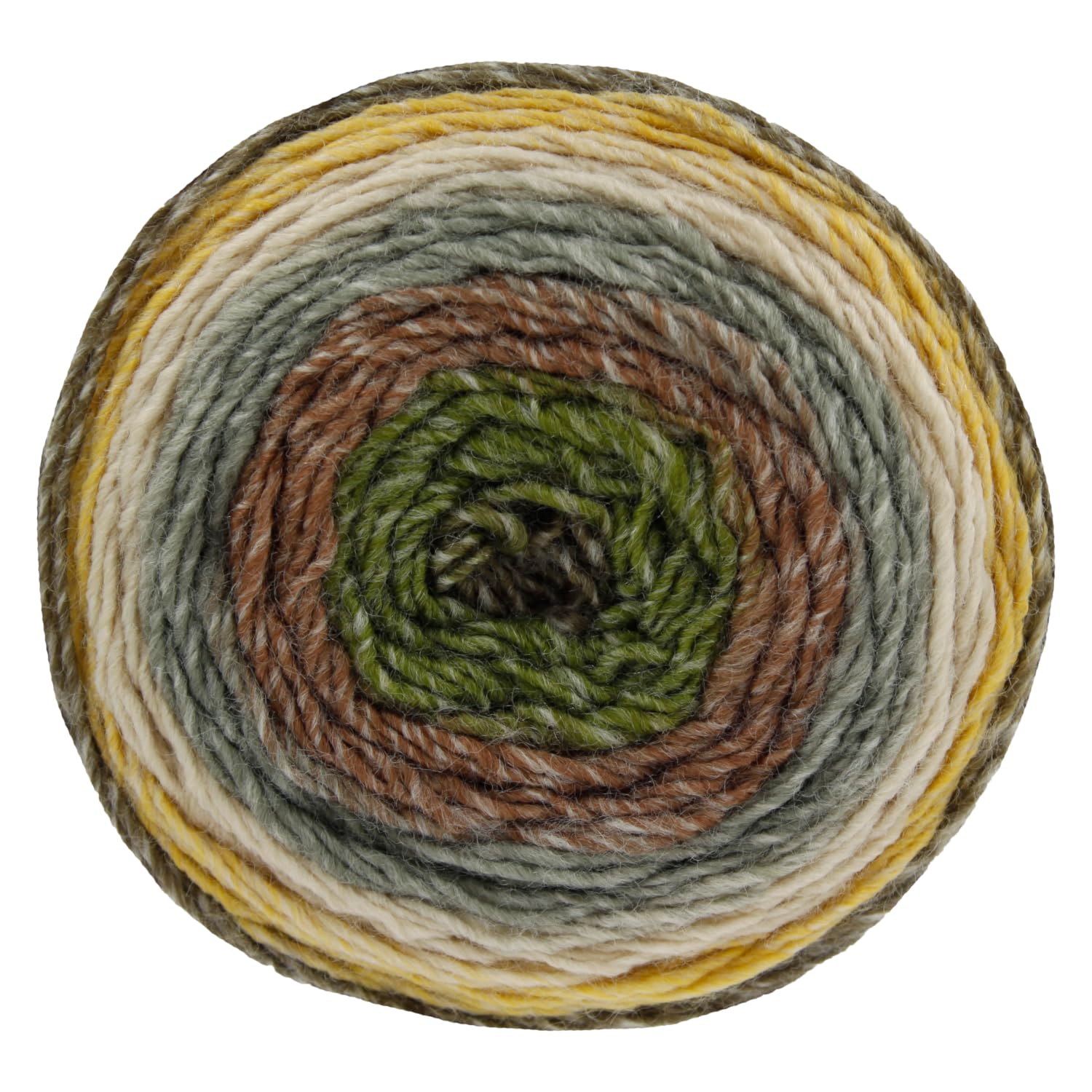King Cole Curiosity DK Yarn - 150g Cake - 480m - Premium Acrylic Self-Striping Double Knit Yarn for Knitting & Crochet (2898 Camouflage) โ image 1