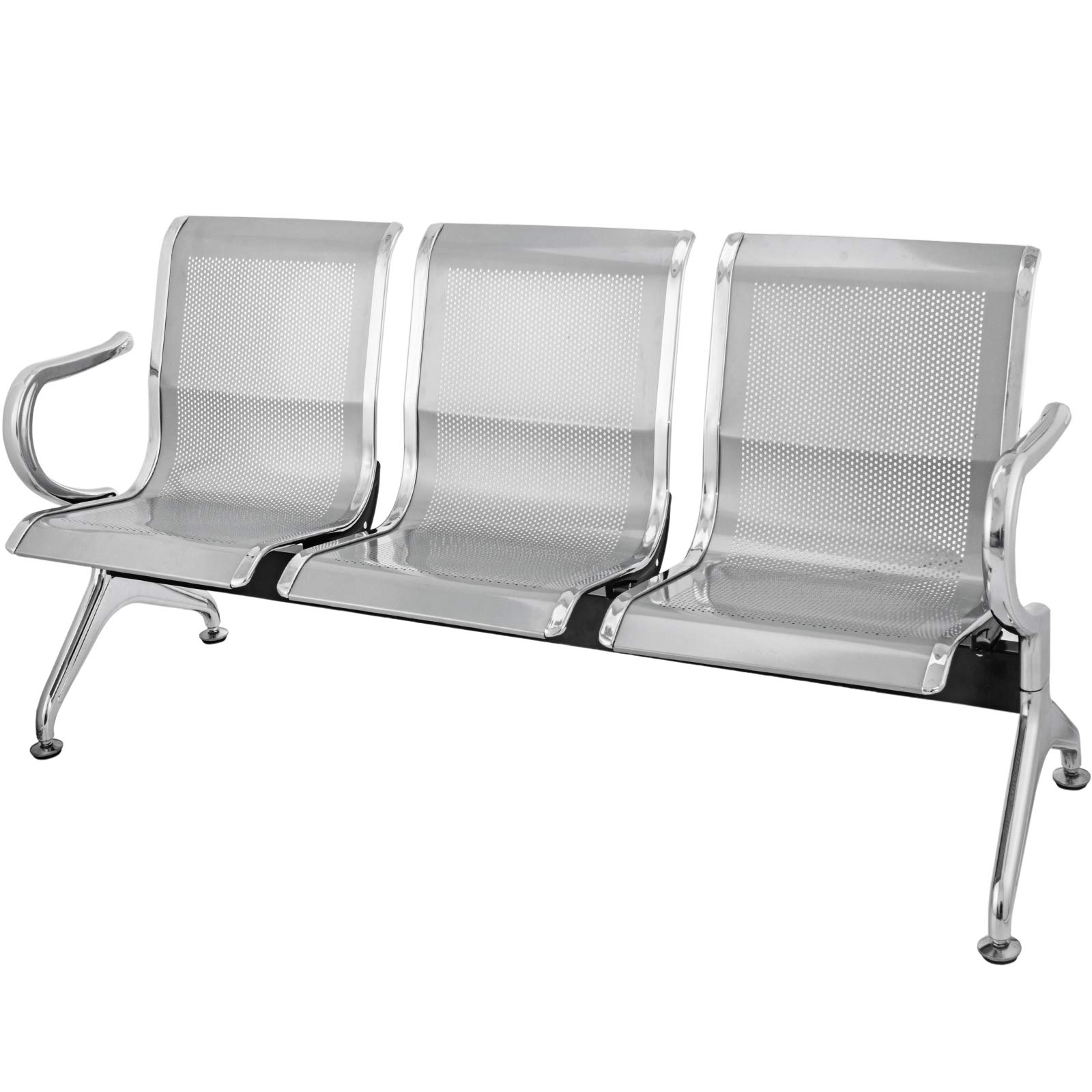 Buy MosaicAL Waiting Room Bench 3 Seat Steel Heavy Duty Waiting Room