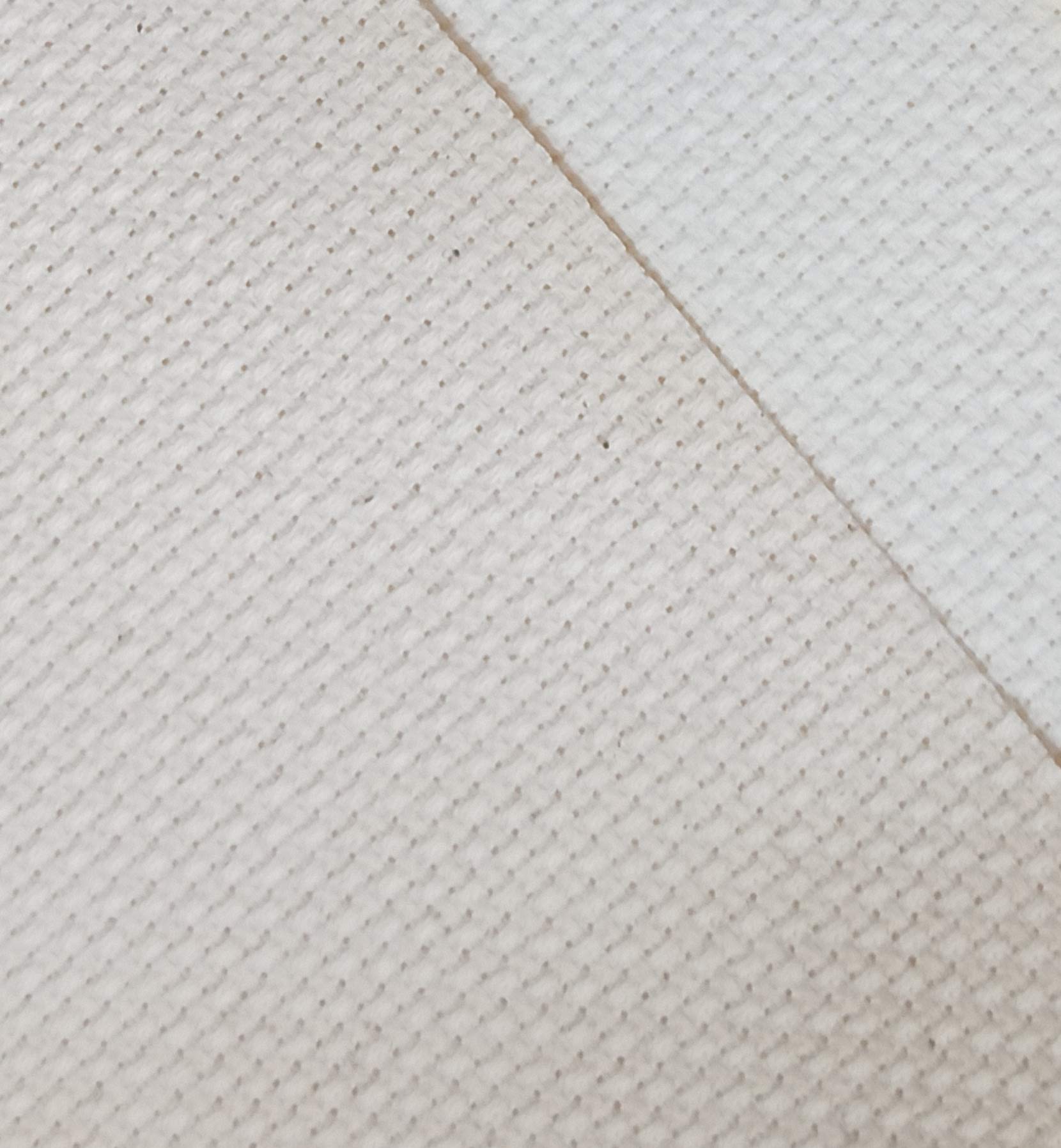 12" x 59" 14CT Counted Cotton Aida Cloth Cross Stitch Fabric (Natural-Ecru)