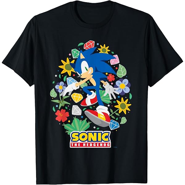 Amazon.com: Sonic The Hedgehog - Shadow with Cherry Blossoms T