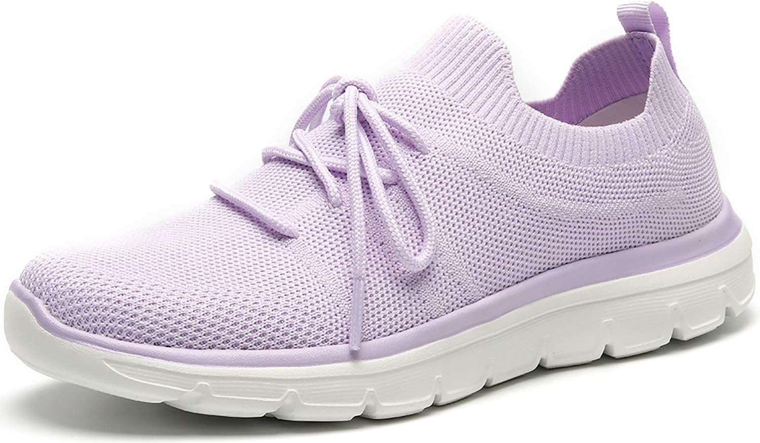 Kuzima Women's Slip On Shoes Athletic Walking Sneaker Lightweight Running Knit Breathable Casual Sport Shoes