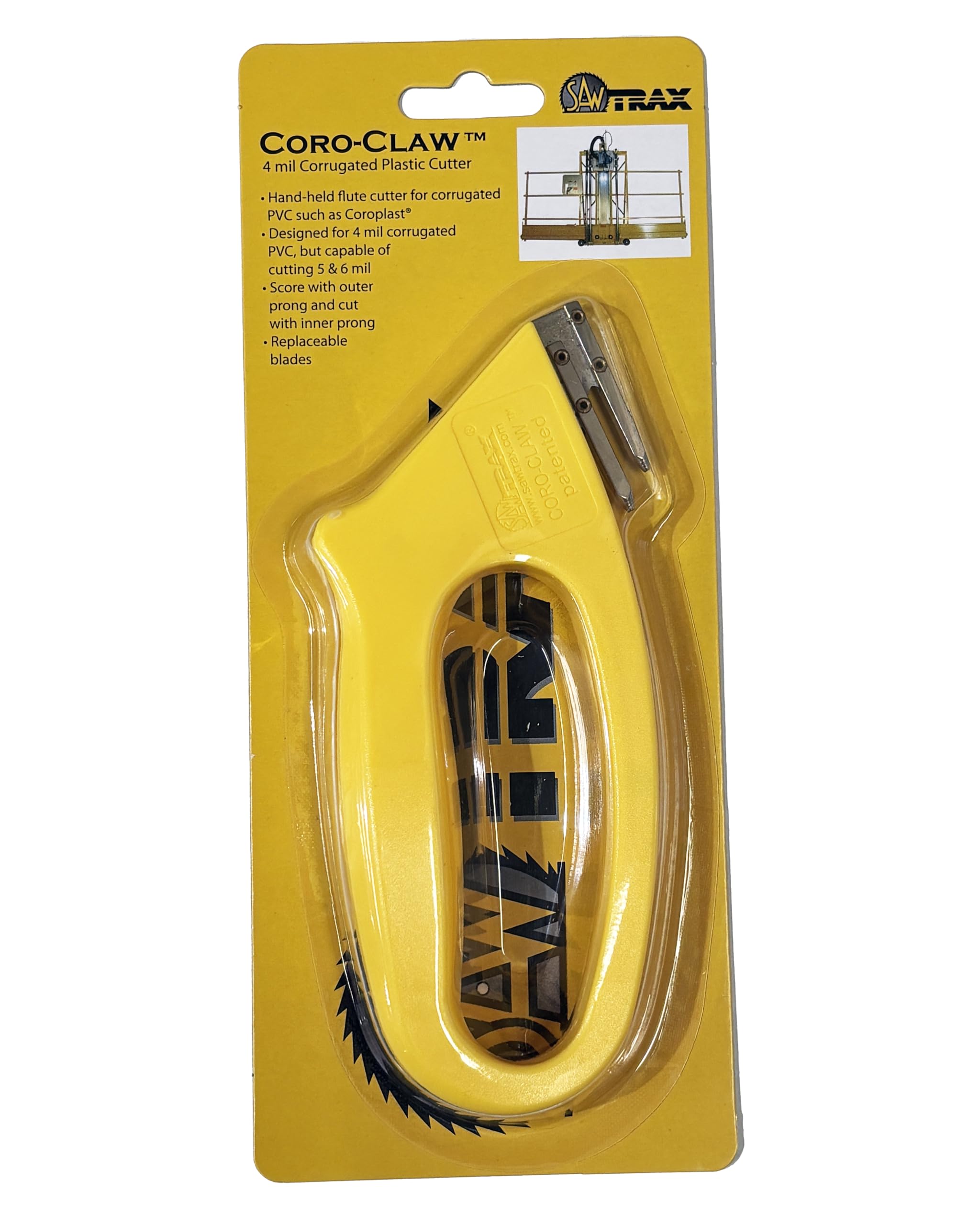 Saw Trax CCD4 Coro-Claw 4mm Coroplast Cutter