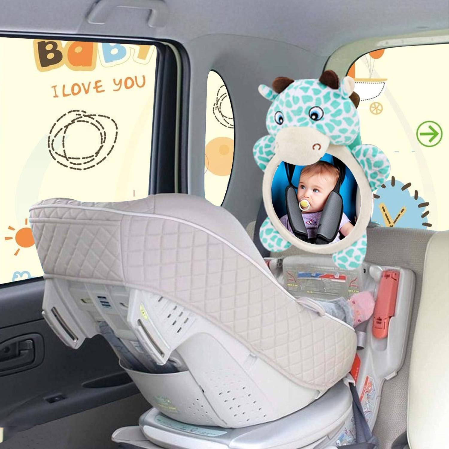 Ergocar Miroir De Voiture Retroviseur De Surveillance Pour Bebe Miroir Siege Arriere De Bebe Miroir Infantile Incassable De Dessin Anime Pour La Voiture Fauve Vert Sieges Auto Et Accessoires Bebe Puericulture Ergocar Miroir De Voiture Retroviseur De Surveillance Pour Bebe Miroir Siege Arriere De Bebe Miroir Infantile Incassable De Dessin Anime Pour La Voiture Fauve Vert Sieges Auto Et Accessoires Bebe Puericulture