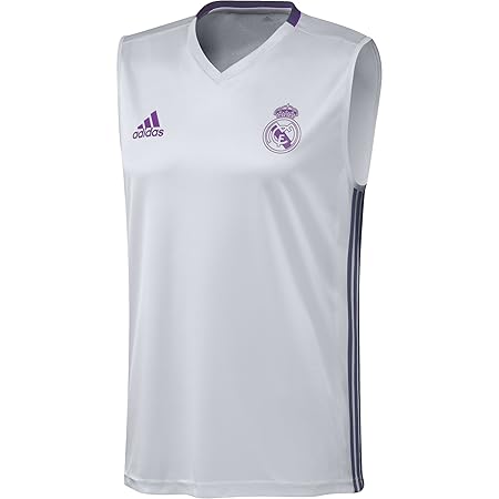 2016-2017 Real Madrid Adidas Sleeveless Jersey (White)