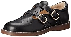 FOOTMATES Danielle Double-Buckle Mary Jane English