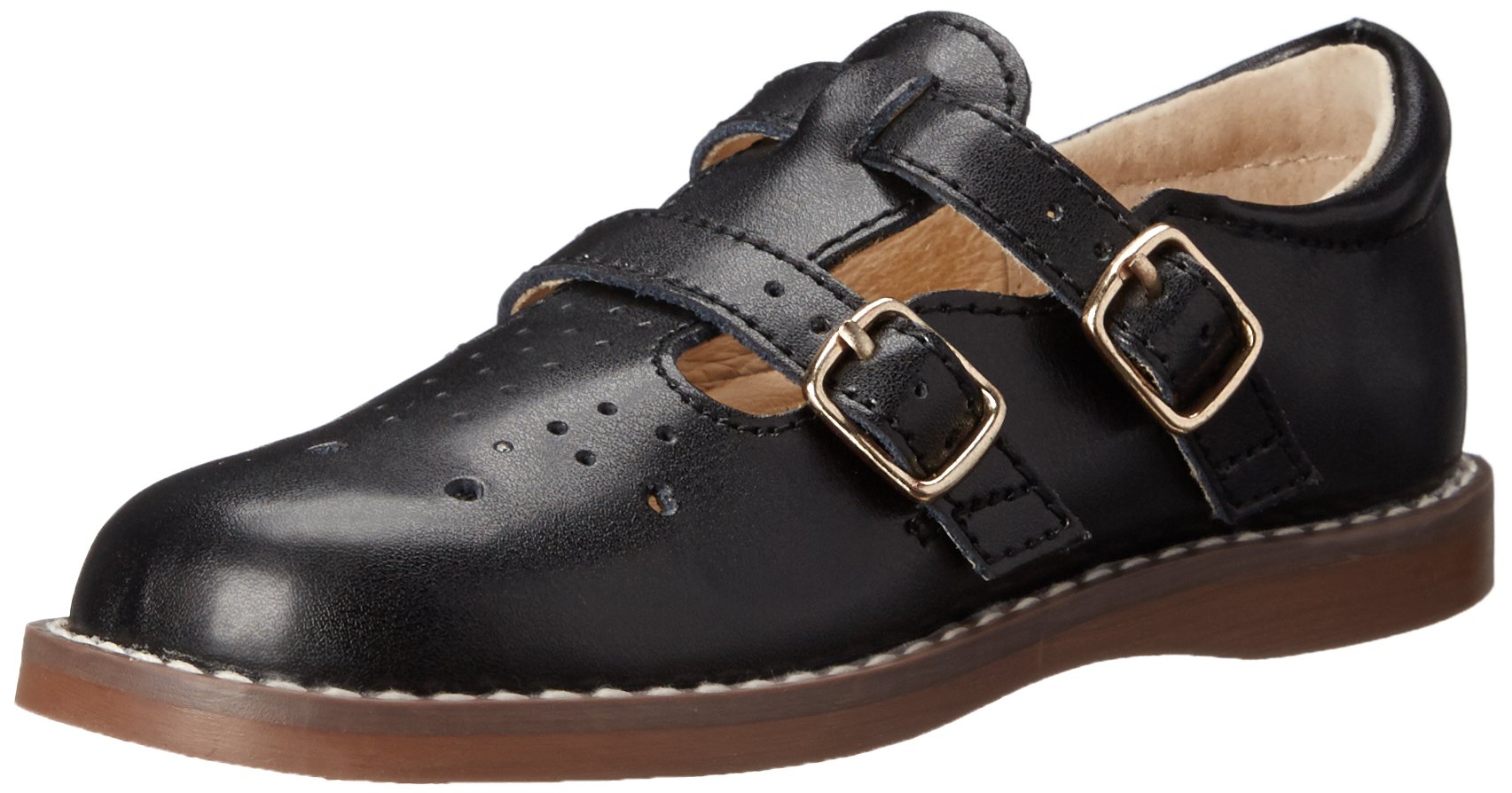 FOOTMATES Danielle Double-Buckle Mary Jane English