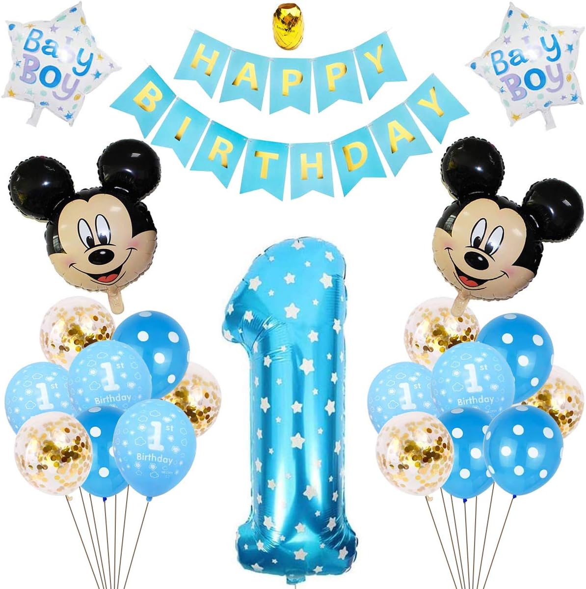 1 geburtstag deko amazon