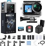 AKASO Brave 7 LE Action Camera 64GB Card 4K 20MP Dual Screen IPX7 view 9