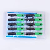 ANPTAIKE 10pcs SC APC Fast Cold Connector Singlemode Fiber FTTH Quick CATV view 5