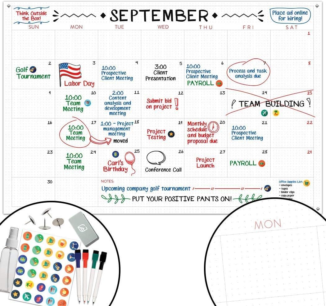 Which Is The Best Oversize Refrigerator Calendar 24 X