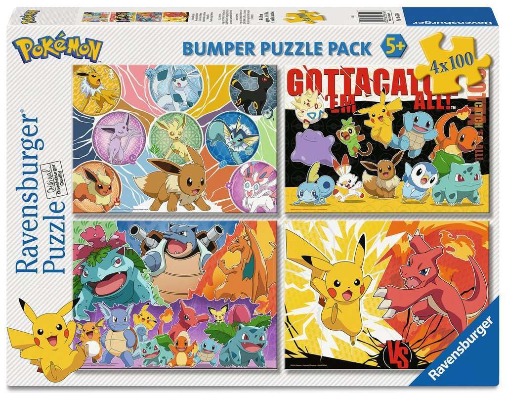 Ravensburger 05651 Pokemon Puzzles, Multicolour