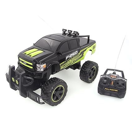 NKOK Mean Machines Ford F-250 Super Duty Remote Controlled Vehicle (Colors May Vary)