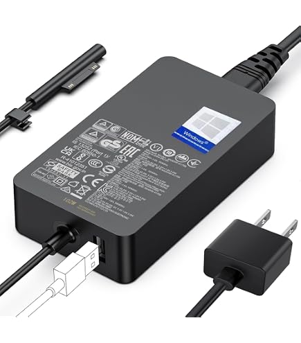 Amazon.com: Microsoft Surface 102W Power Supply Comme for Book W