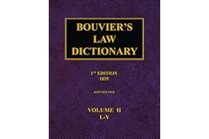 Bouvier's Law Dictionary – 1st Edition (1839): Volume 2