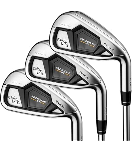 Amazon.com : Callaway Golf Rogue ST Max OS Iron Set (Left Hand