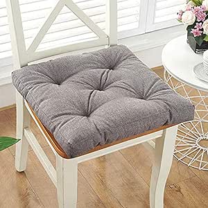 WENYAO cojín de Asiento de algodón de Color sólido Engrosamiento cojín