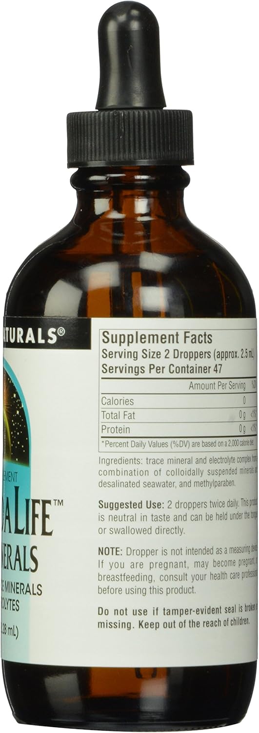 Source Naturals ColloidaLife Trace Minerals & Electrolytes - Dietary Supplement - 8 Fluid oz: Health & Personal Care