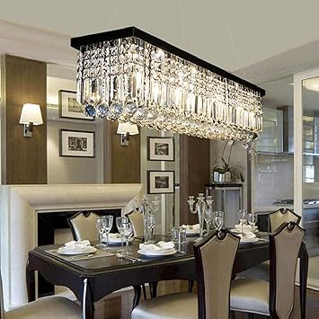 light fixture for rectangular dining table