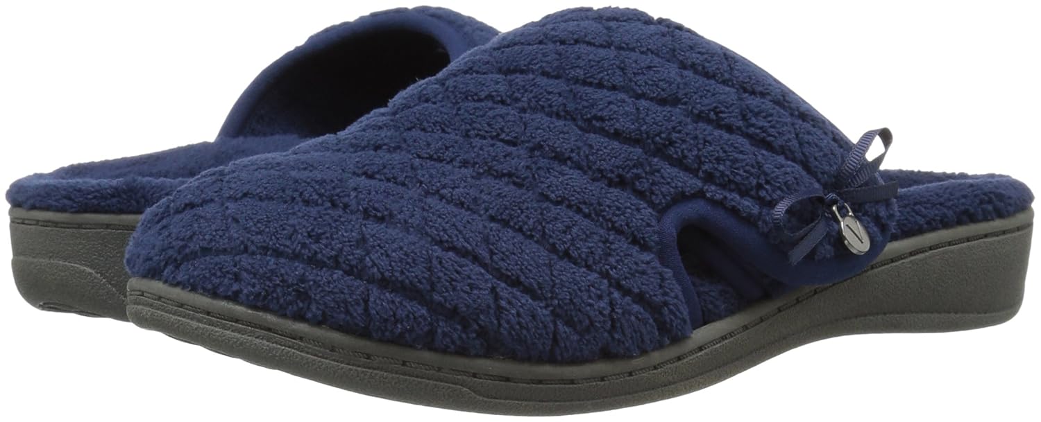 vionic adilyn women round toe canvas slipper