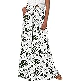 BTFBM Women Casual High Waist Wide Leg Pants 2026 Spring Summer Long Palazzo Pants Pocket Lounge Beach Vacation Clothes