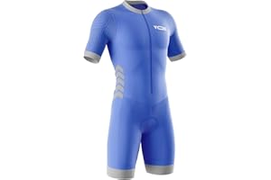 VOXCAUTQ Men's Cycling Skinsuit,Triathlon Suit Men,TriSuit for Swimming,Men's Cycling Skinsuit, Running.