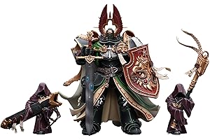 JOYTOY Warhammer 40K 1/18 Action Figure Pre-Order, Dark Angels Primarch Lion ElJonson, 7.08 Inch Collection Model for Unisex,