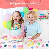 Aeyohni 50pc Mochi Squishy Animals Bulk Kids Party Favors Birthday Stress view 6