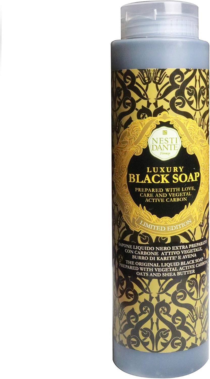 Nesti Dante Luxury Black Soap Shower Gel 300 ml, 300 ml (Pack of 1)
