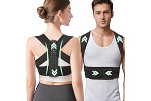 WNIEYO Posture Corrector for Women and Men – Upgraded Back Straightener for Effective Lower Back Pain Relief, Back Brace for Hunchback, Scoliosis, and Better Posture Support(Large)