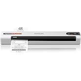 Epson RapidReceipt RR-60 Compact Mobile Document Scanner Receipt | Mobile Receipt Scanner for Small Business USB-Powered 10 Pages per Minute PC and Mac Compatible