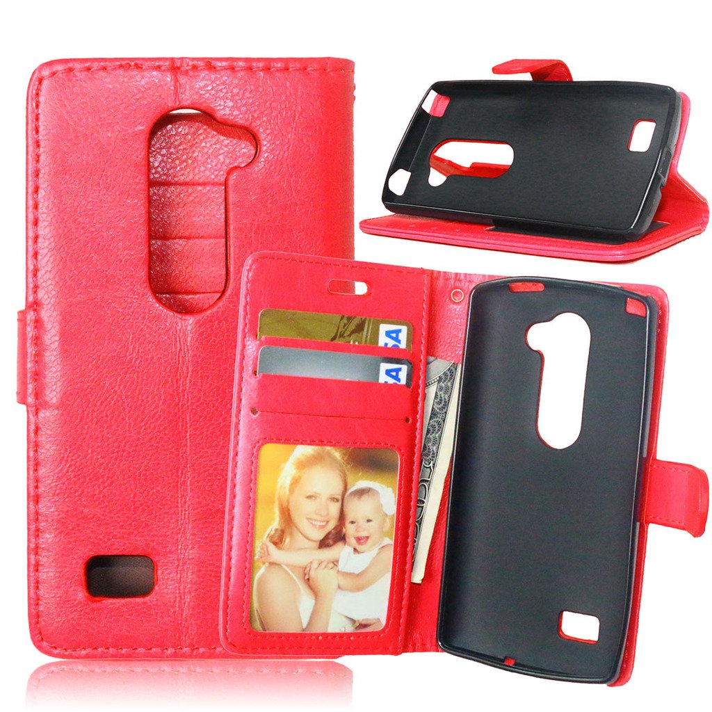 Best lg leon lte case red