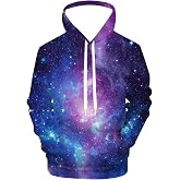 QiErDesign Cool Men's 3D Printed Hoodie All Over Print Graphic Sweatshirt
