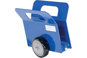Vestil PLDL-LD-2-4PP Lightweight Door and Panel Dolly with Poly on Poly Wheel, 350-lb. Load Capacity, 9-9/16" x 6-15/16" x 10