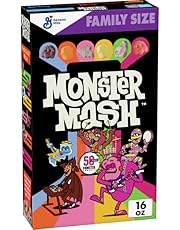 General Mills Monster Mash Cereal Family Size 16 OZ