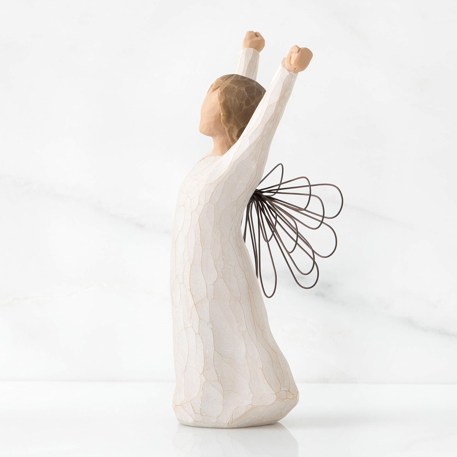 Willow Tree Angel Courage Figurine, Natural, 7.4 x 5.8 - Image 4