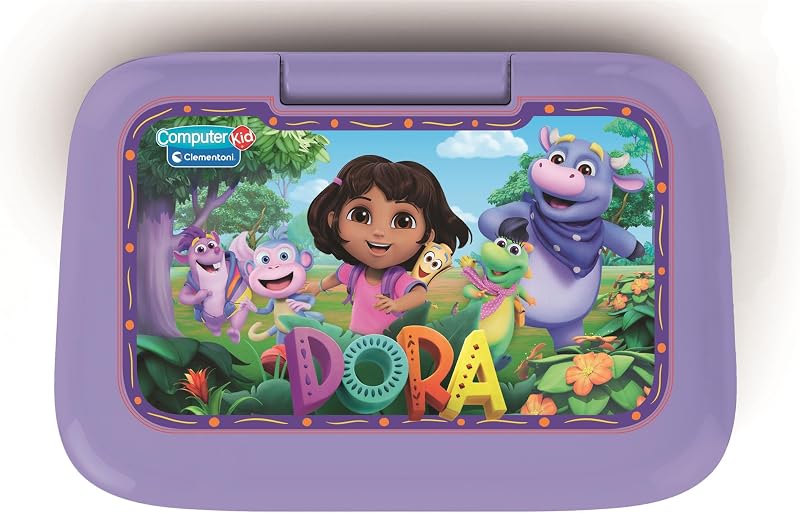 - Dora la Exploradora Smart Start Laptop - Ordenador Educativo, Juguete de Aprendizaje para Niños, 30 Divertidas activades, 83024