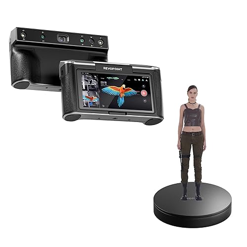 Revopoint MIRACO 3D Scanner & Large Turntable Bundle, Portable 3D ...