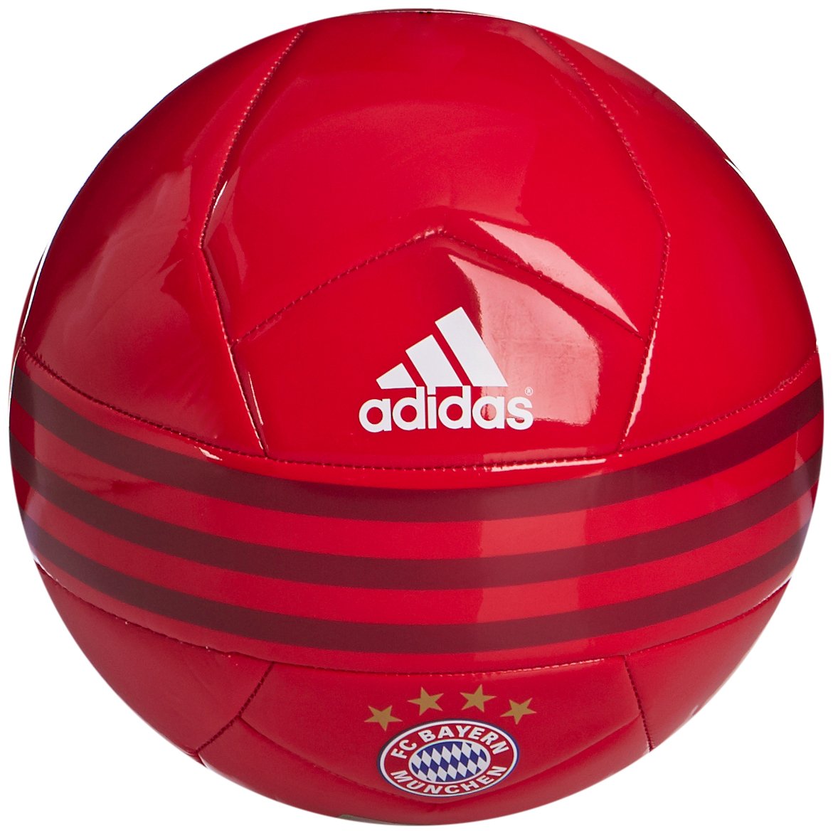 adidas FC Bayern - Balón de fútbol, Color Blanco/Rojo/Negro ...