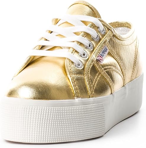 superga platform dorate