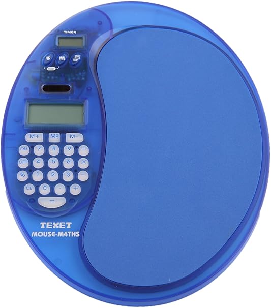 TEXET Desktop Calculator Mouse Pad Inbuilt Calculator Amazon.co.uk