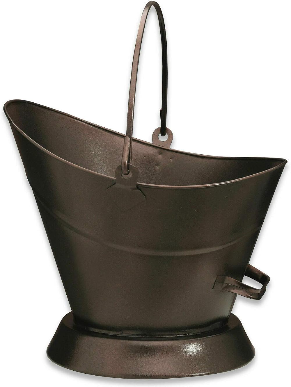 Muddy Hands Heavy Duty Metal Fireside Waterloo Bucket Hod Scuttle Bronze Coal