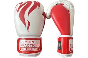RIHEAN Kid Boxing Gloves for 8-12, Boxing Training Gloves for Kids Youth Adults, Light, Shock-Absorb, Ideal for Boxing, MMA, Muay Thai, Kickboxing - Power Series